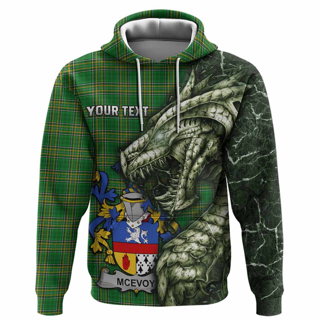 McEvoy Irish Clan Hoodie Irish Roots Dragon Soul