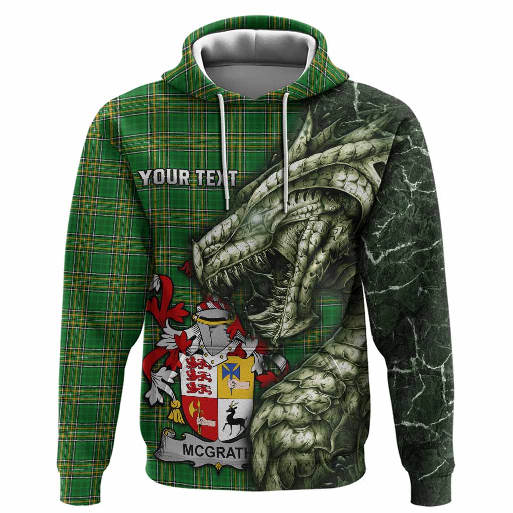 McGrath Irish Clan Hoodie Irish Roots Dragon Soul