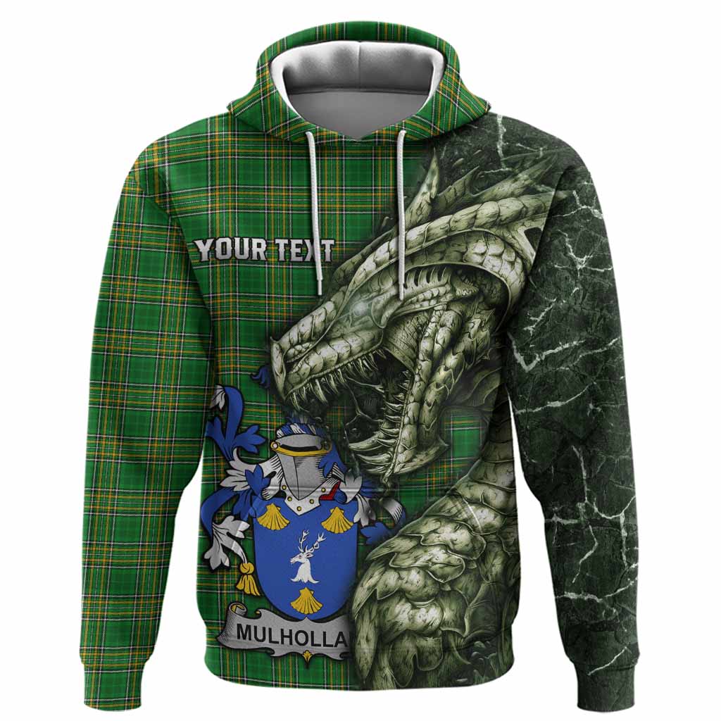 Mulholland Irish Clan Hoodie Irish Roots Dragon Soul