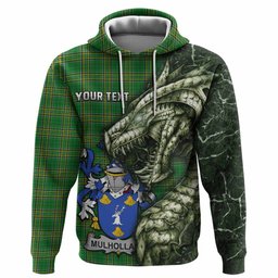 Mulholland Irish Clan Hoodie Irish Roots Dragon Soul