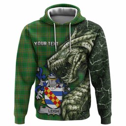 Leigh Irish Clan Hoodie Irish Roots Dragon Soul