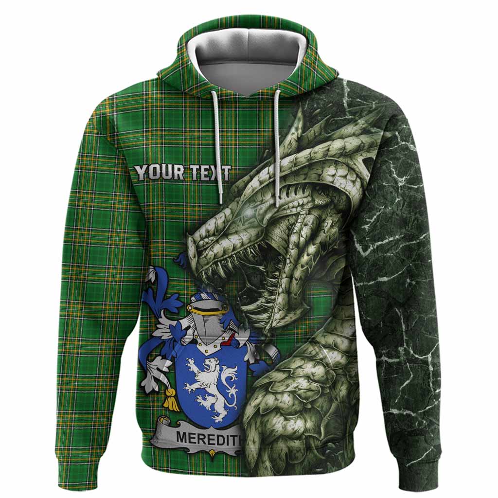 Meredith Irish Clan Hoodie Irish Roots Dragon Soul