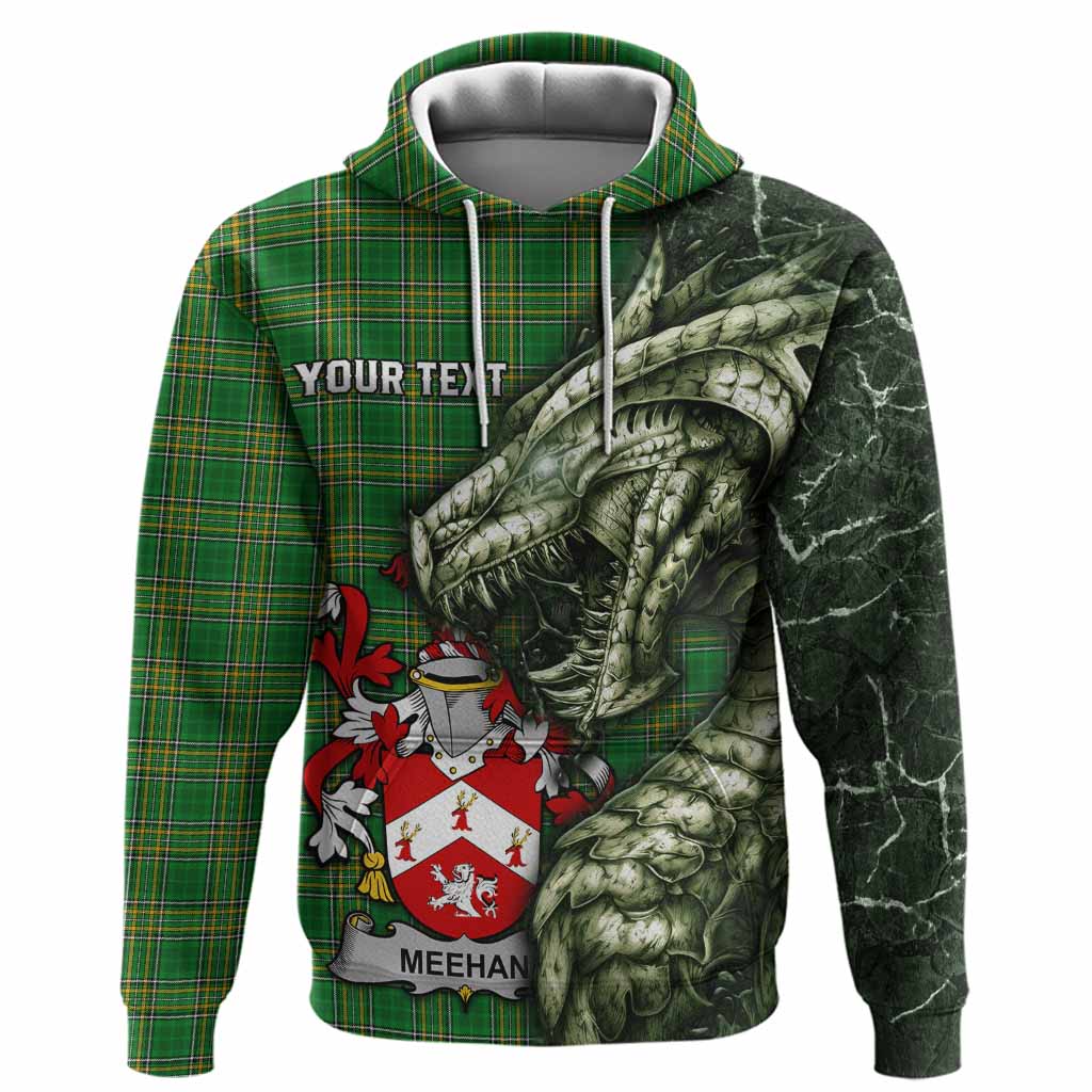 Meehan Irish Clan Hoodie Irish Roots Dragon Soul