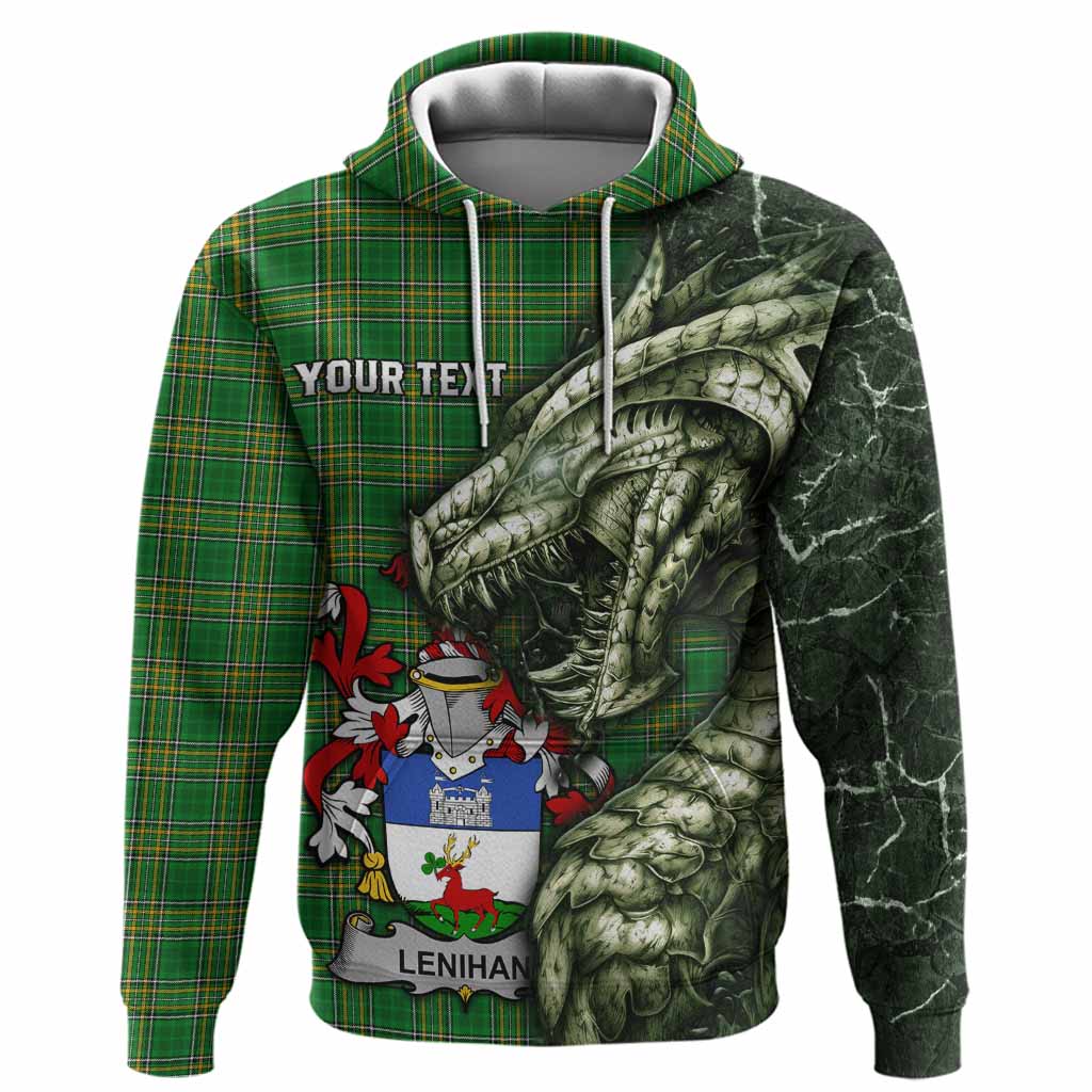 Lenihan Irish Clan Hoodie Irish Roots Dragon Soul