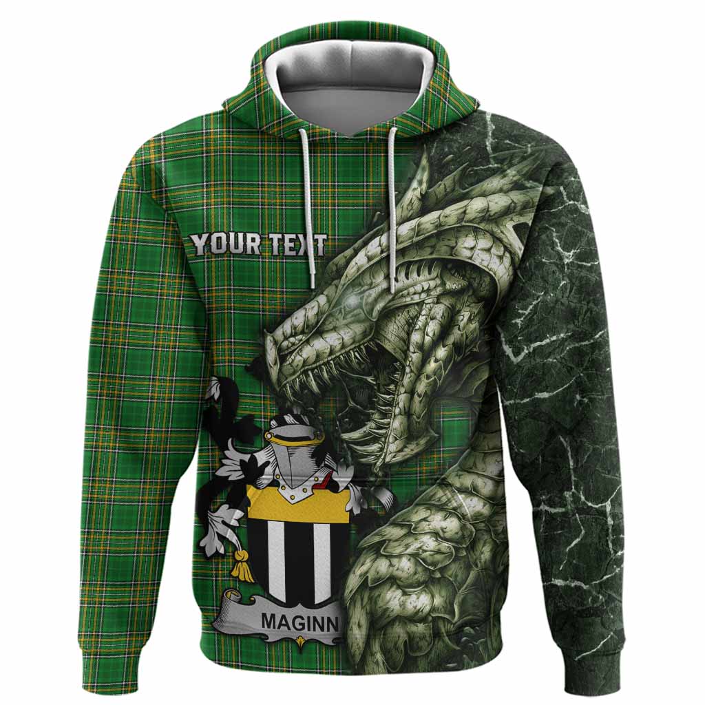 Maginn Irish Clan Hoodie Irish Roots Dragon Soul