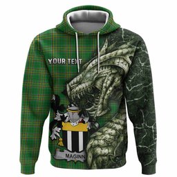 Maginn Irish Clan Hoodie Irish Roots Dragon Soul