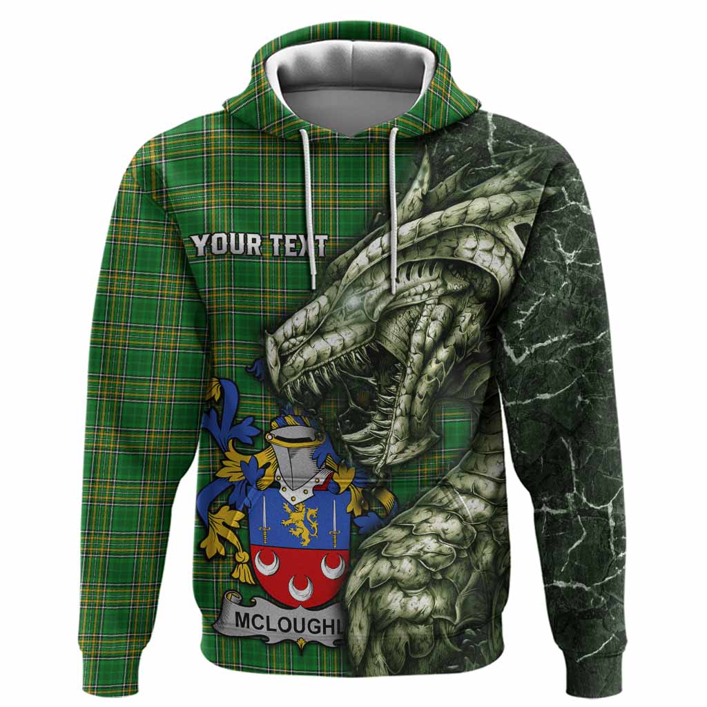 McLoughlin Irish Clan Hoodie Irish Roots Dragon Soul
