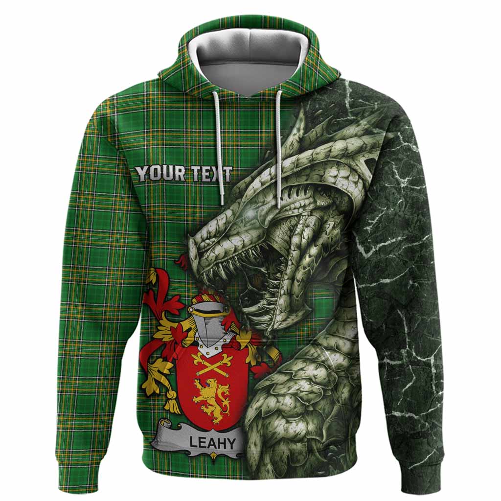Leahy Irish Clan Hoodie Irish Roots Dragon Soul