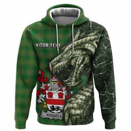 Kinsella Irish Clan Hoodie Irish Roots Dragon Soul