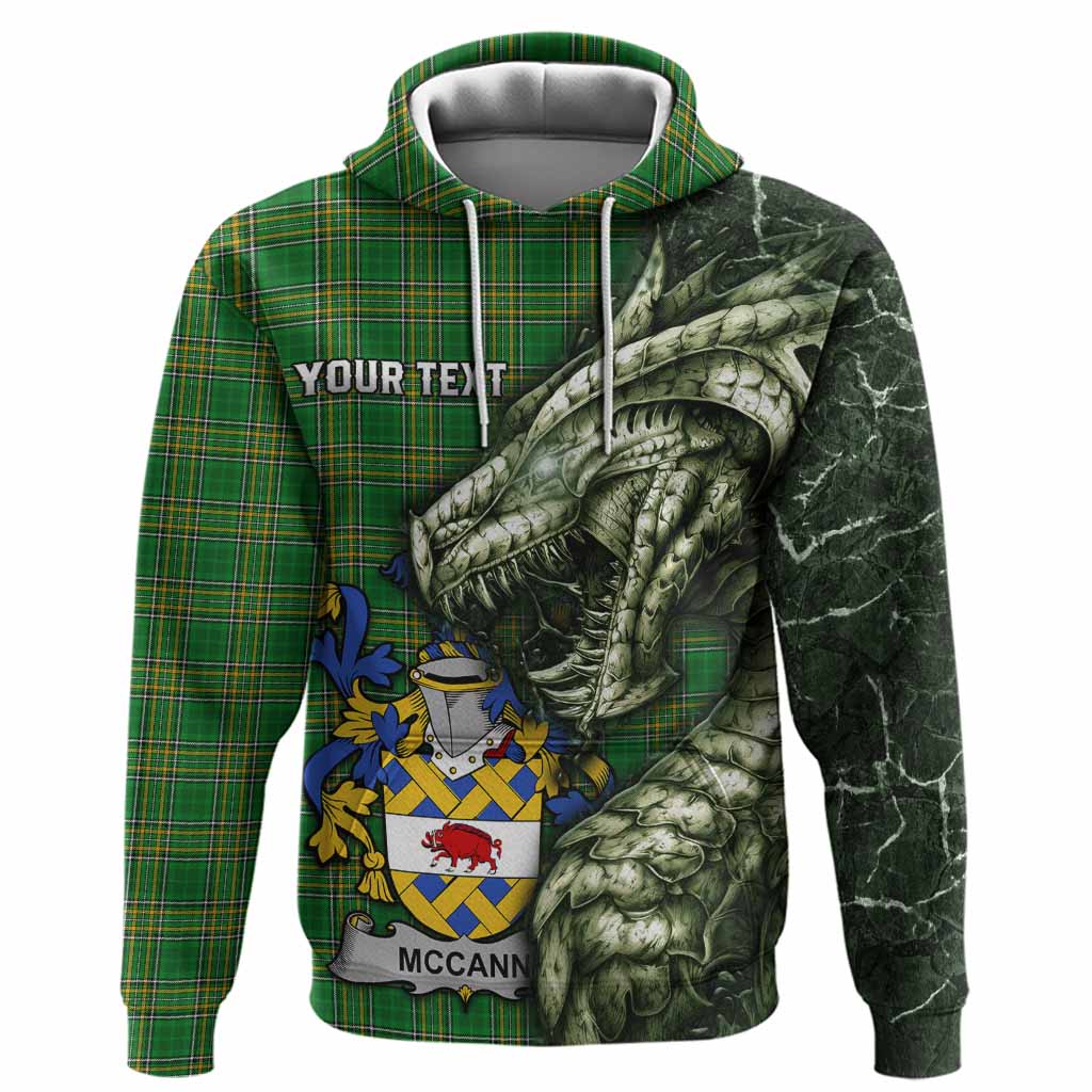 McCann Irish Clan Hoodie Irish Roots Dragon Soul