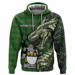 Lawless Irish Clan Hoodie Irish Roots Dragon Soul