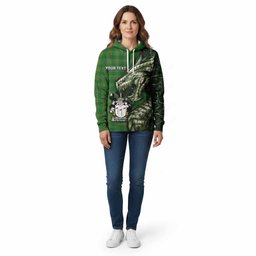 McAlindon Irish Clan Cotton Hoodie Irish Roots Dragon Soul