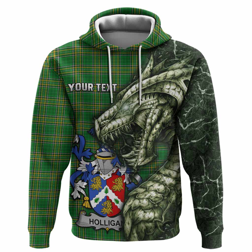 Holligan Irish Clan Hoodie Irish Roots Dragon Soul