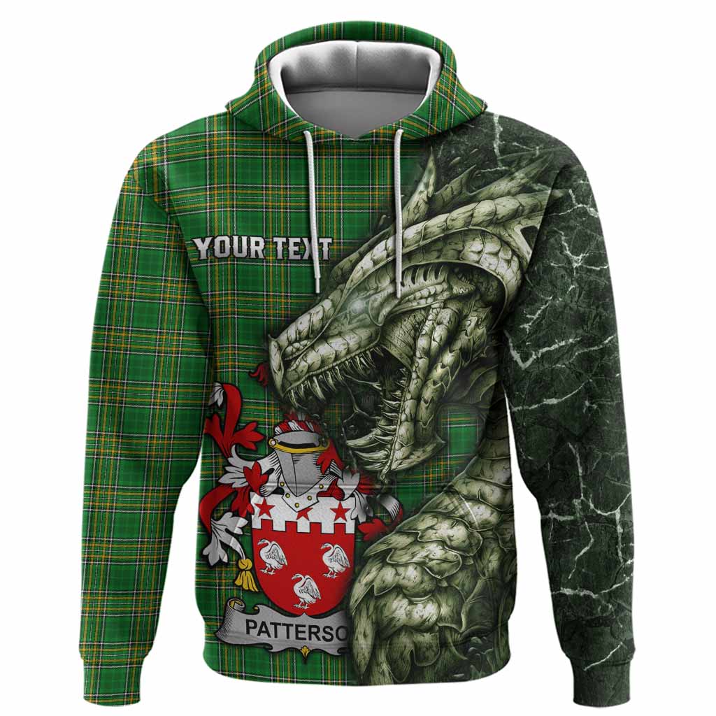Patterson Irish Clan Hoodie Irish Roots Dragon Soul