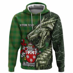 Patterson Irish Clan Hoodie Irish Roots Dragon Soul