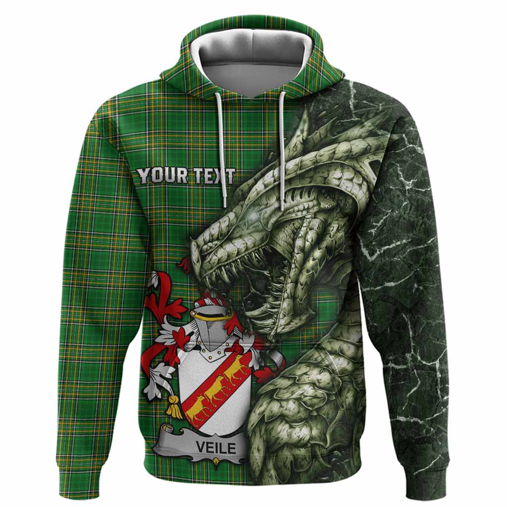 Veile or Veale Irish Clan Hoodie Irish Roots Dragon Soul