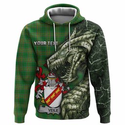 Veile or Veale Irish Clan Hoodie Irish Roots Dragon Soul