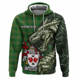 Samuels Irish Clan Hoodie Irish Roots Dragon Soul