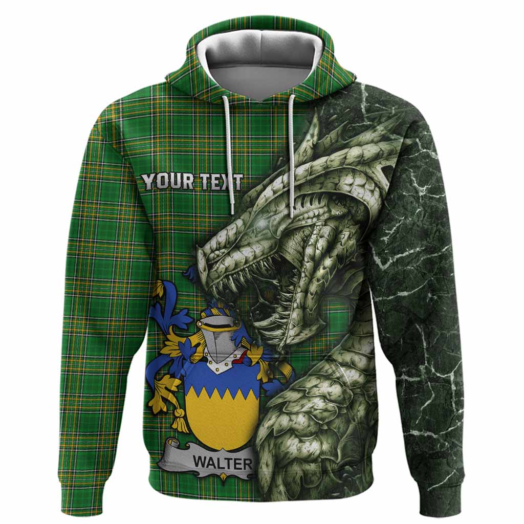 Walter Irish Clan Hoodie Irish Roots Dragon Soul