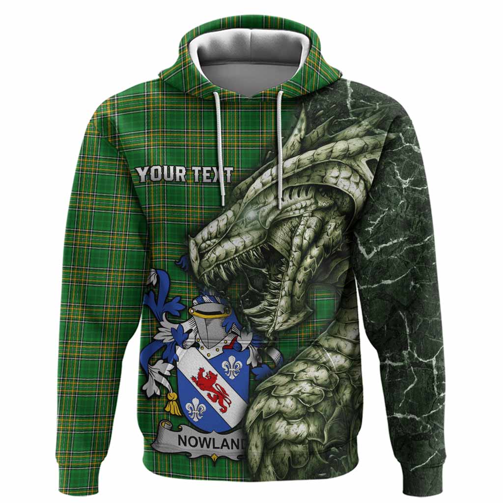 Nowland Irish Clan Hoodie Irish Roots Dragon Soul