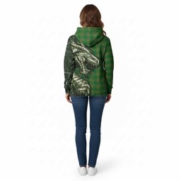 Towers Irish Clan Cotton Hoodie Irish Roots Dragon Soul