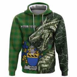 Wray Irish Clan Hoodie Irish Roots Dragon Soul