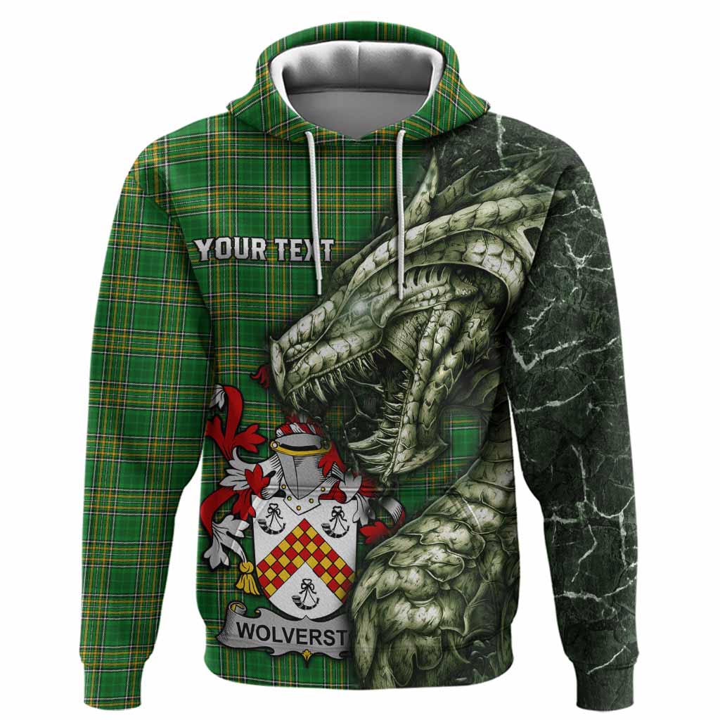 Wolverston Irish Clan Hoodie Irish Roots Dragon Soul