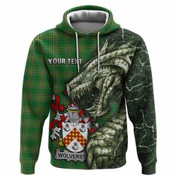 Wolverston Irish Clan Hoodie Irish Roots Dragon Soul
