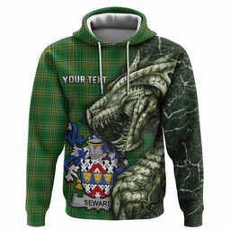 Seward Irish Clan Hoodie Irish Roots Dragon Soul