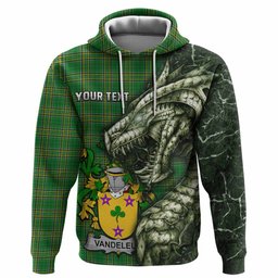Vandeleur Irish Clan Hoodie Irish Roots Dragon Soul