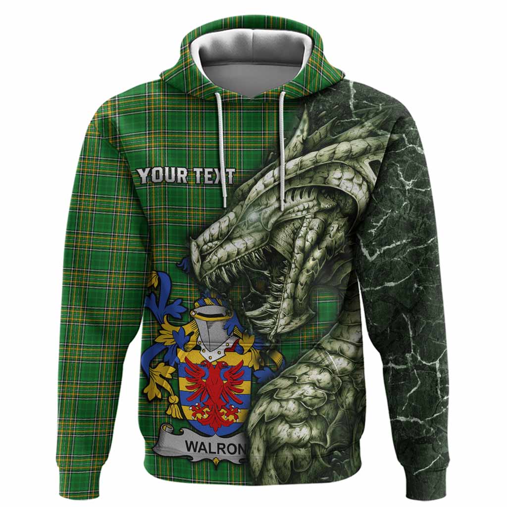 Walron Irish Clan Hoodie Irish Roots Dragon Soul