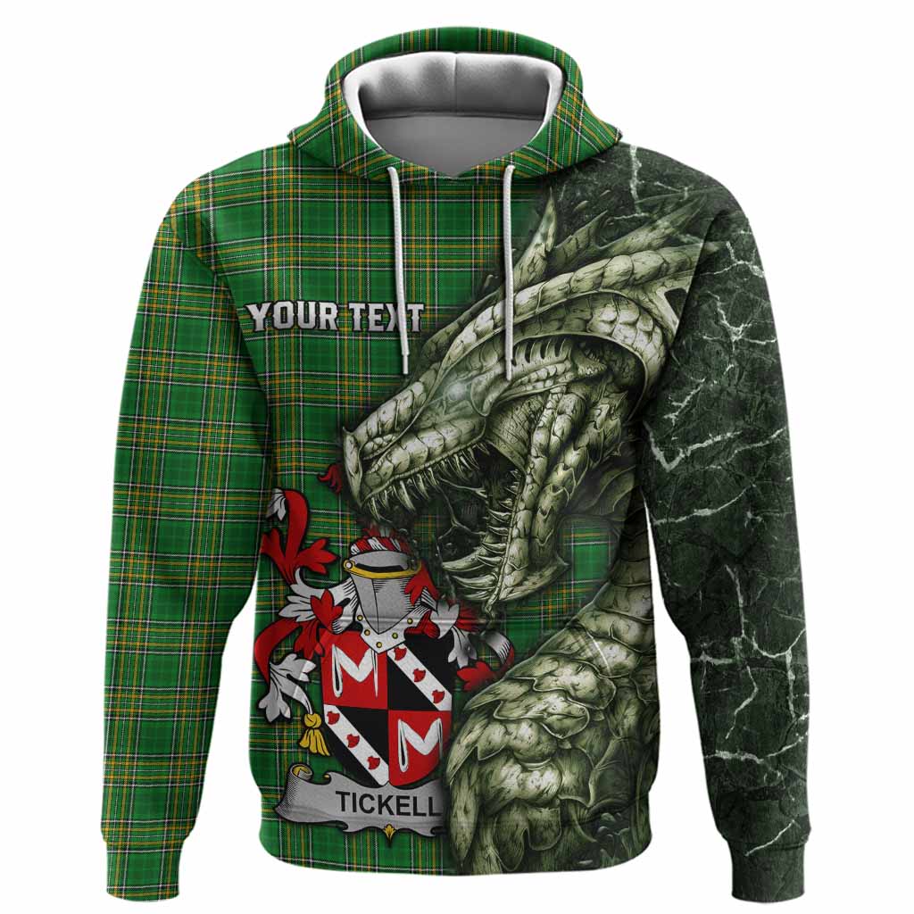 Tickell Irish Clan Hoodie Irish Roots Dragon Soul
