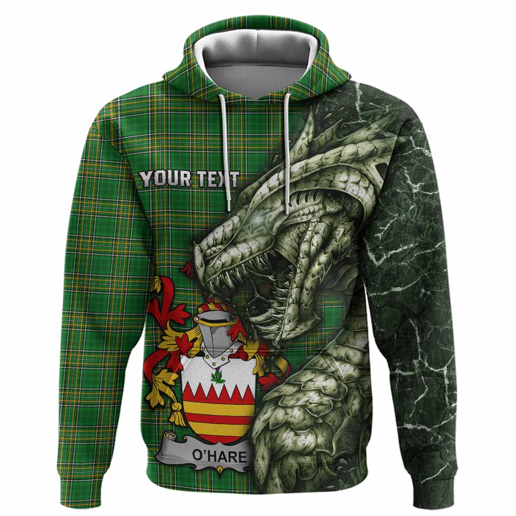 O'Hare Irish Clan Hoodie Irish Roots Dragon Soul