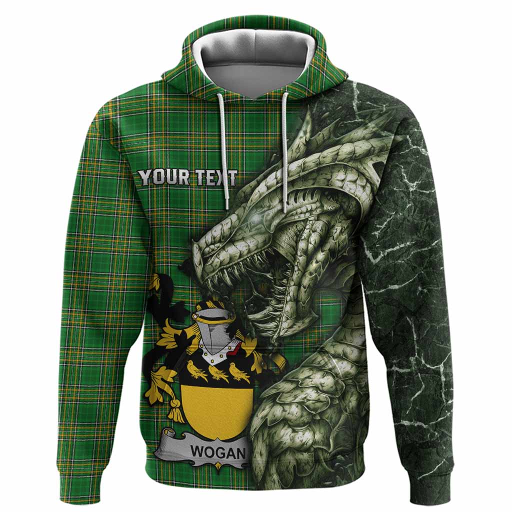 Wogan Irish Clan Hoodie Irish Roots Dragon Soul