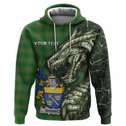 Shinnick Irish Clan Hoodie Irish Roots Dragon Soul