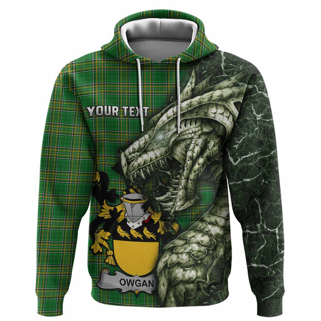 Owgan Irish Clan Hoodie Irish Roots Dragon Soul