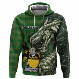 Owgan Irish Clan Hoodie Irish Roots Dragon Soul