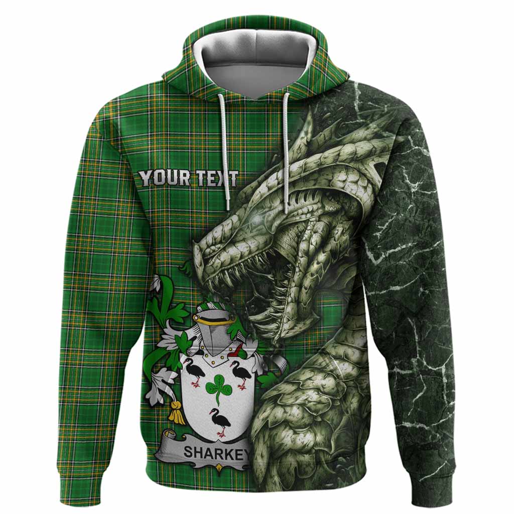Sharkey Irish Clan Hoodie Irish Roots Dragon Soul