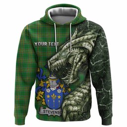 Stevenson Irish Clan Hoodie Irish Roots Dragon Soul