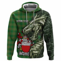 Spillane Irish Clan Hoodie Irish Roots Dragon Soul