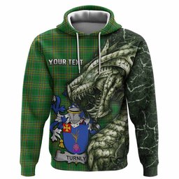 Turnly Irish Clan Hoodie Irish Roots Dragon Soul