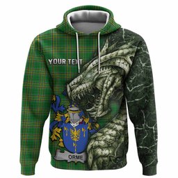 Orme Irish Clan Hoodie Irish Roots Dragon Soul