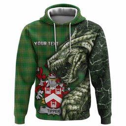 Tipper Irish Clan Hoodie Irish Roots Dragon Soul