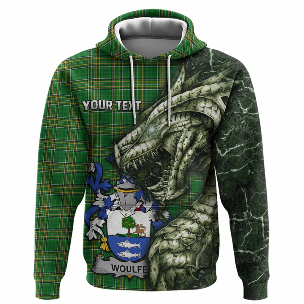 Woulfe Irish Clan Hoodie Irish Roots Dragon Soul