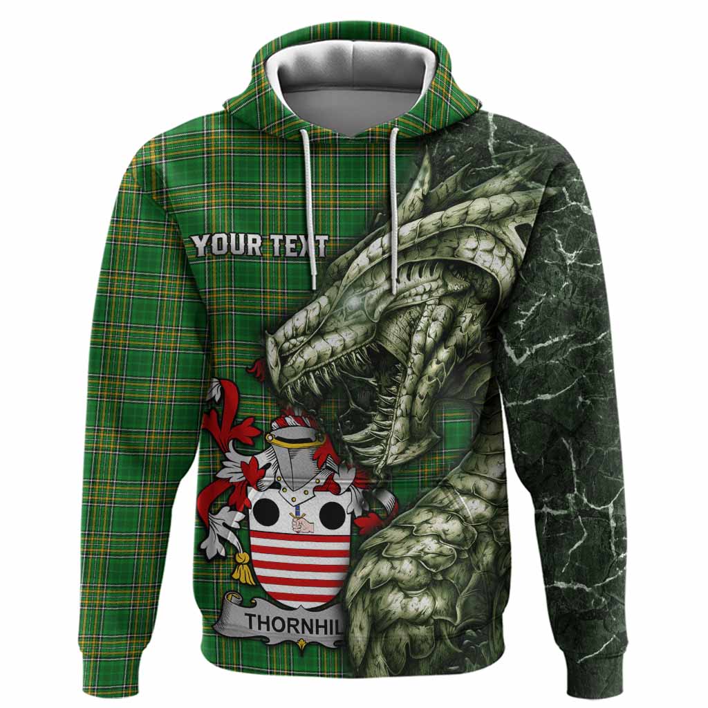 Thornhill Irish Clan Hoodie Irish Roots Dragon Soul