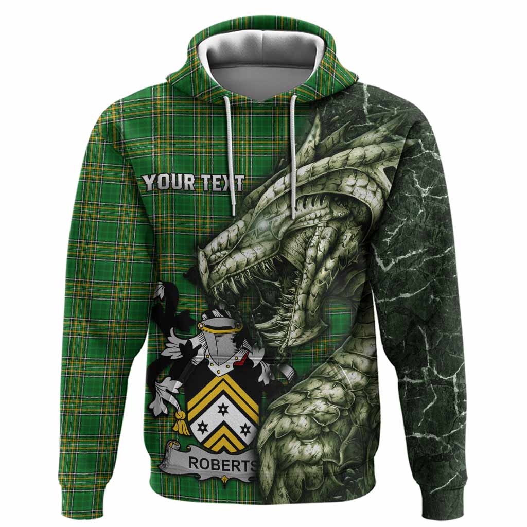 Roberts Irish Clan Hoodie Irish Roots Dragon Soul