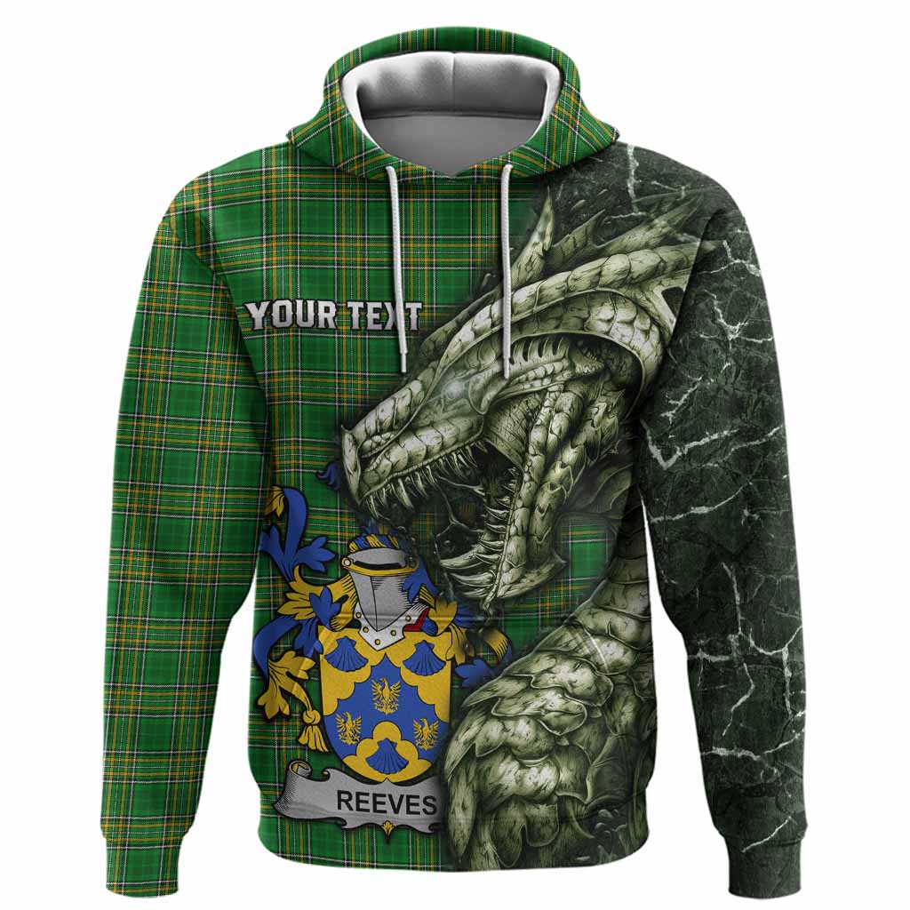 Reeves Irish Clan Hoodie Irish Roots Dragon Soul