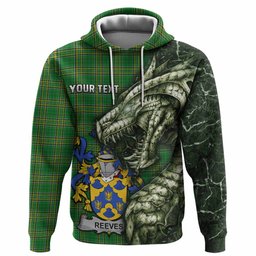 Reeves Irish Clan Hoodie Irish Roots Dragon Soul
