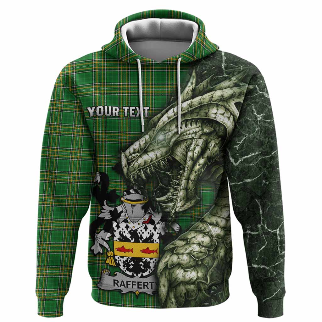 Rafferty Irish Clan Hoodie Irish Roots Dragon Soul