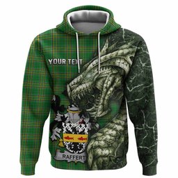 Rafferty Irish Clan Hoodie Irish Roots Dragon Soul